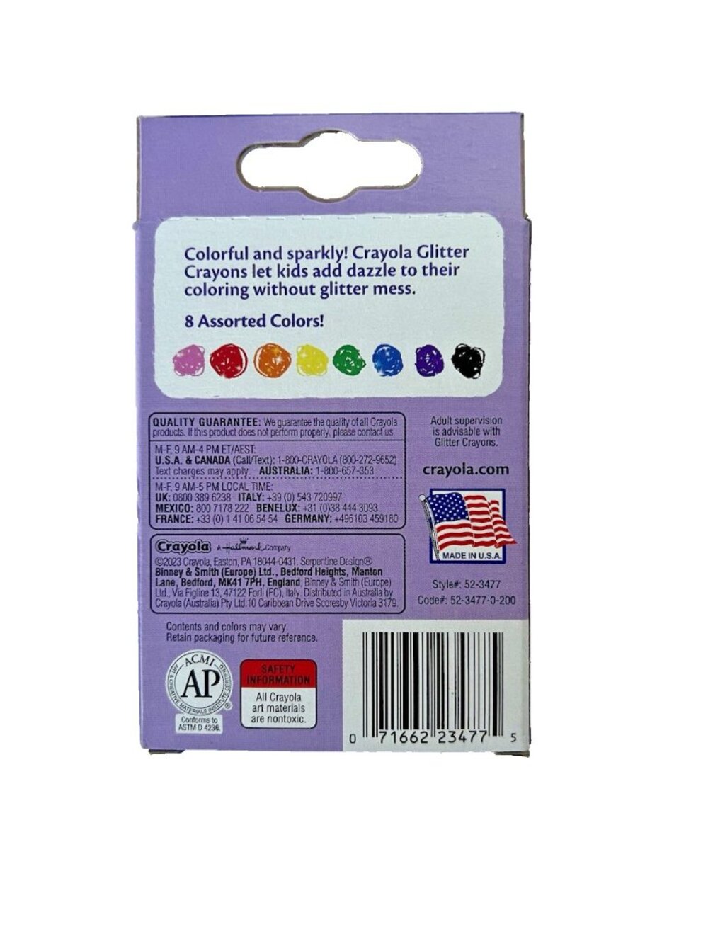 Crayola Specialty Crayons Lot Glitter, Metallic, Confetti, Swirl (32 Total) NEW - Picture 8 of 10